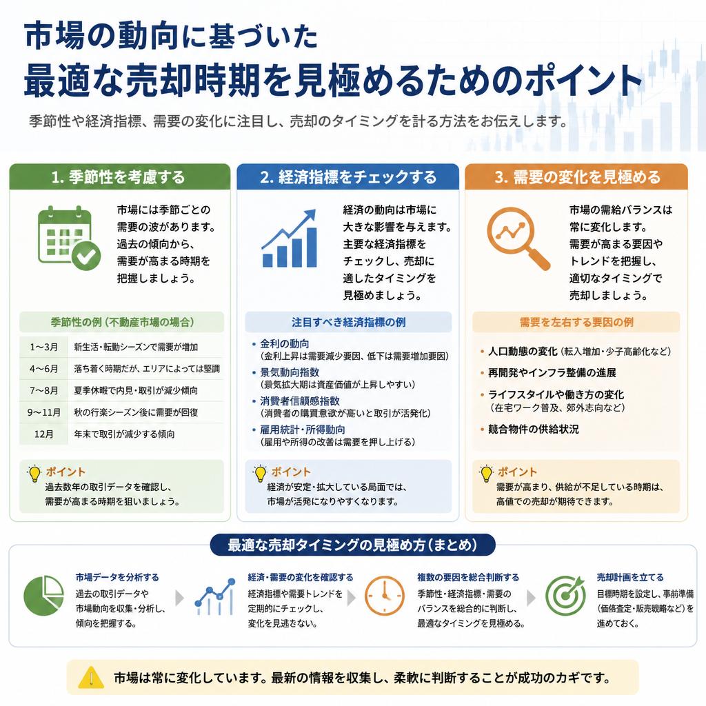 最適な売却時期とは？