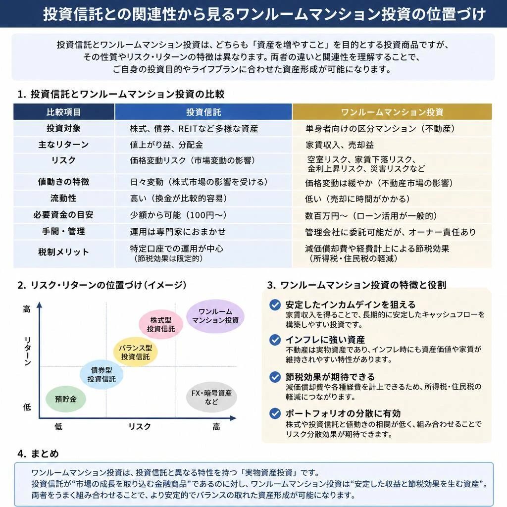投資信託との関連性
