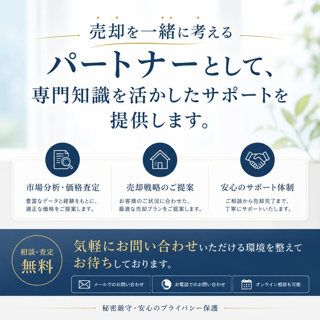 私たちにご相談ください！